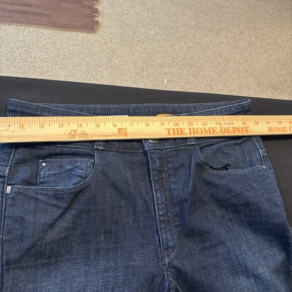 Pilcro Women's Dark Wash Flare Jeans Size 30 70s bohemian Hippie Night Out Dress - Picture 16 of 16